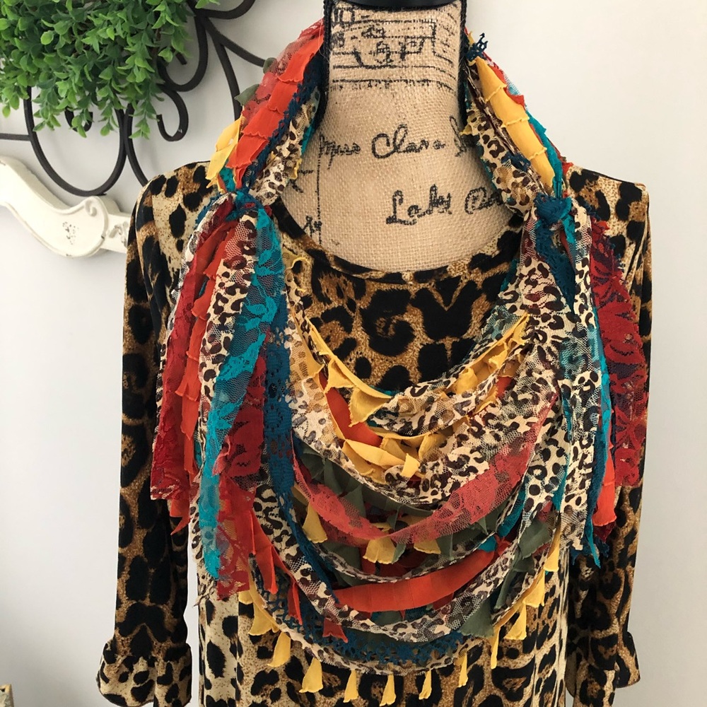 Scrappy scarf